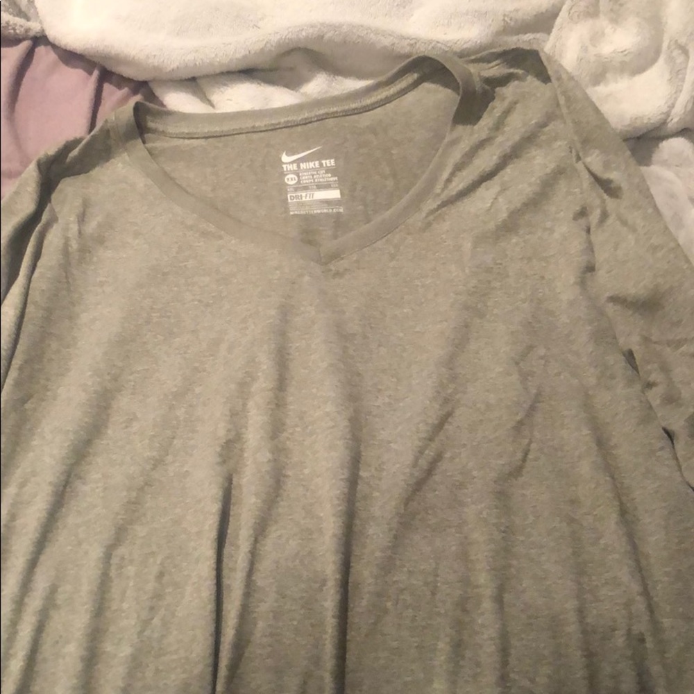 Long sleeve nike training shirt